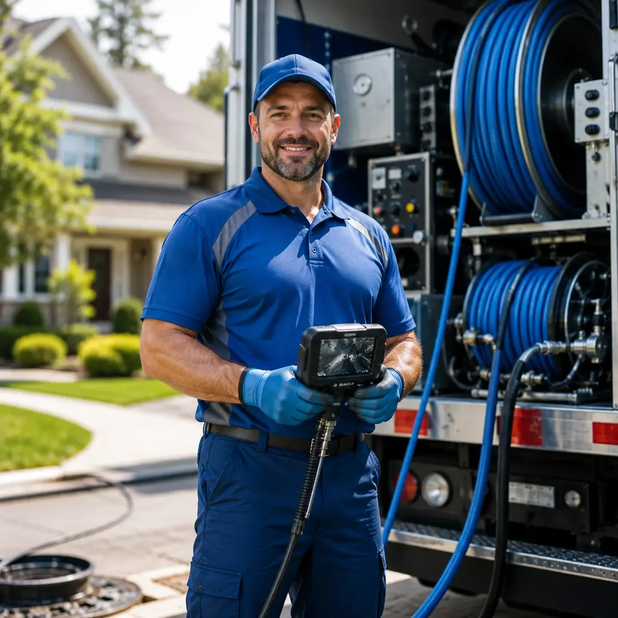 Local outdoor drain cleaning specialists in De Soto, IA